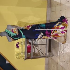 Cache Multicolor One Shoulder Dress